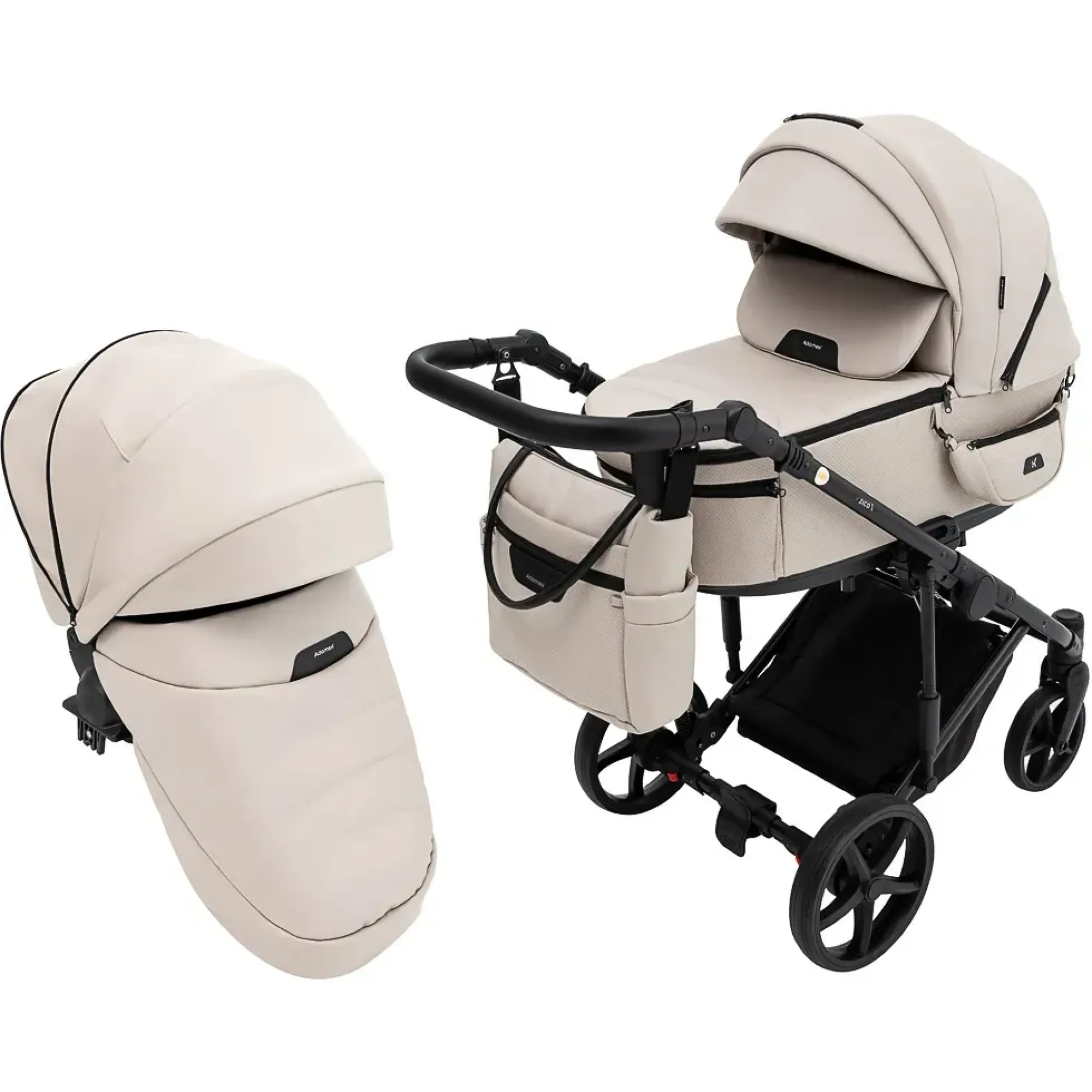 Коляска 2 в 1 Adamex Zico Eco Sa-7 лате