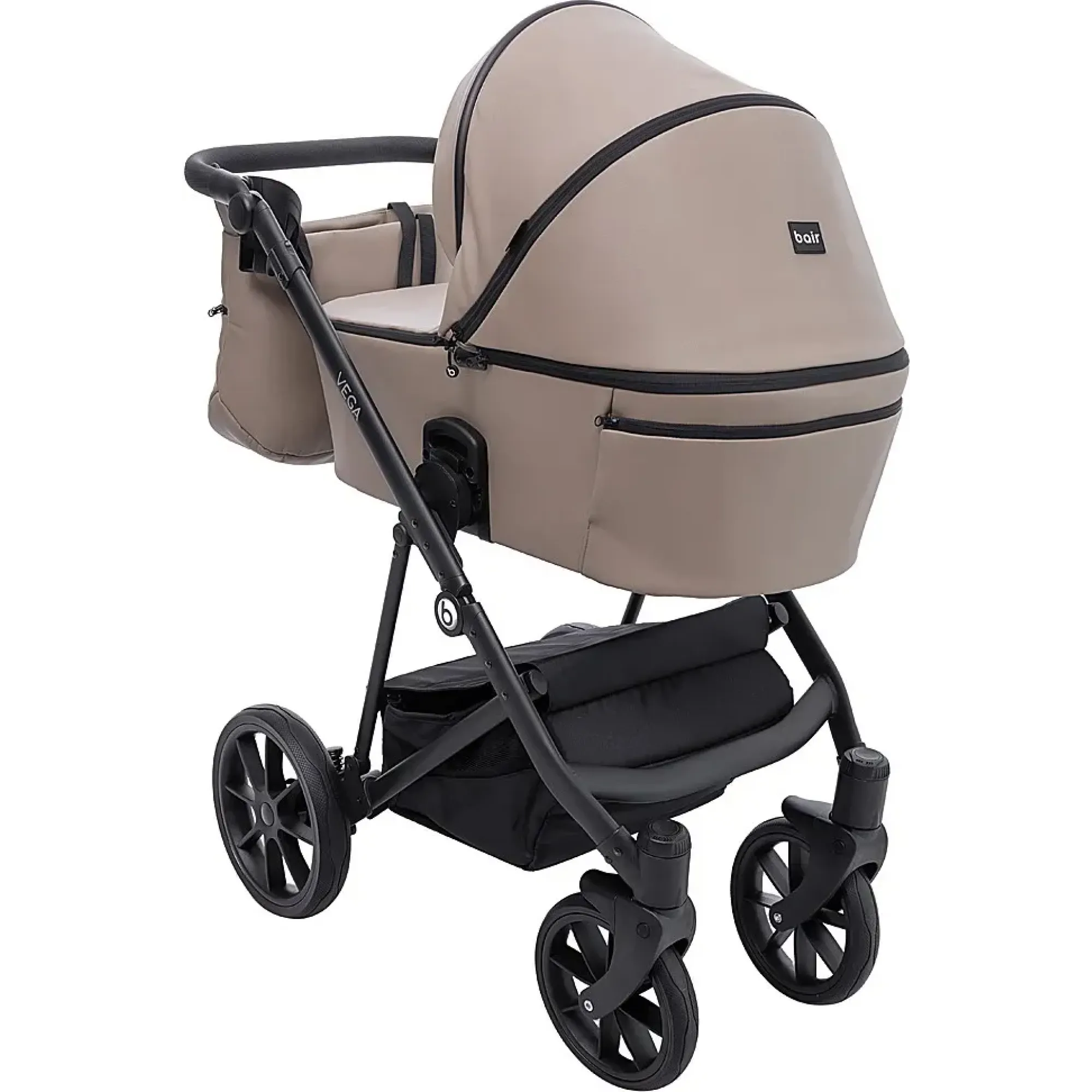 Коляска 2 в 1 Bair Vega ECO VE-04 капучино