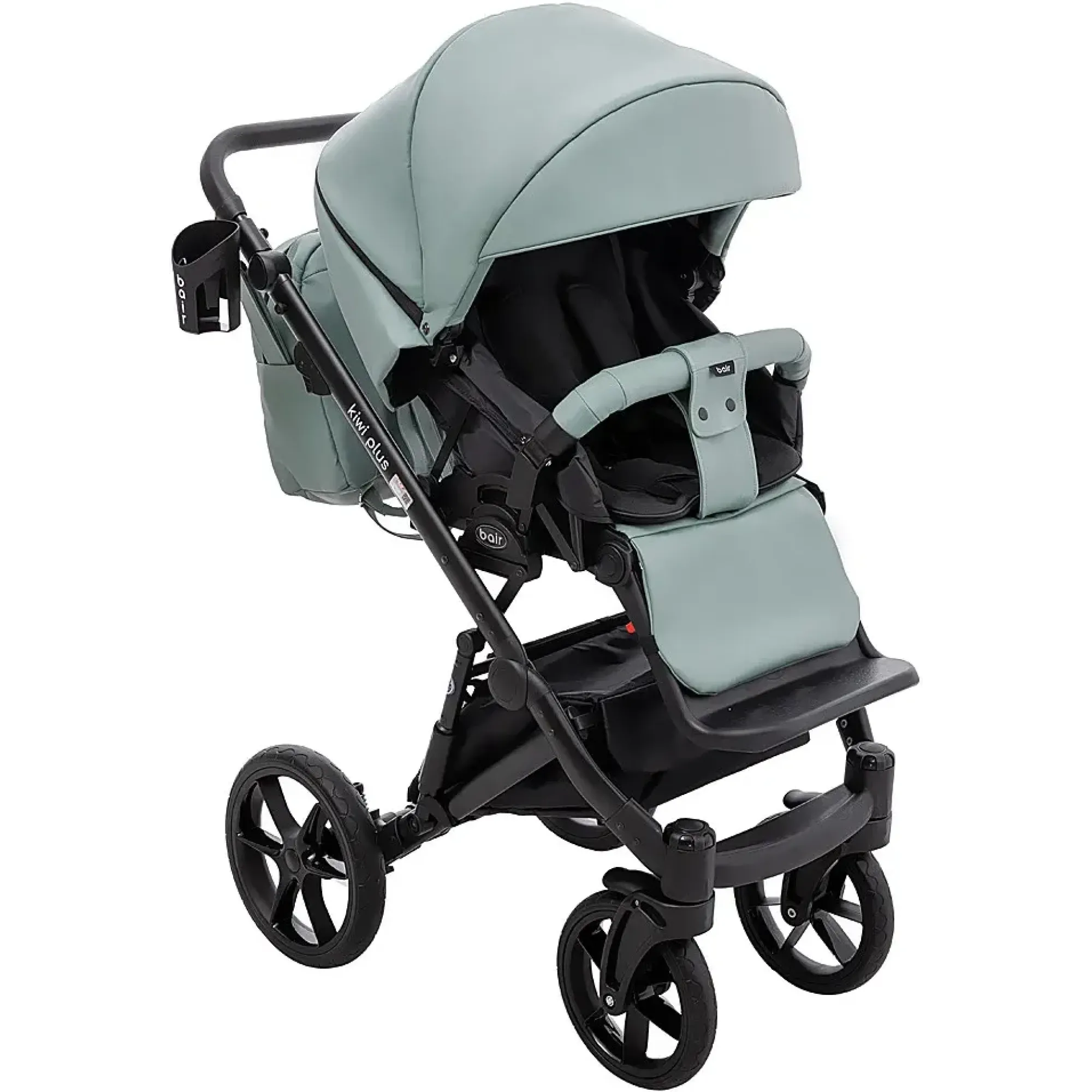 Коляска 2 в 1 Bair Kiwi Plus ECO BKP-26 нефрит
