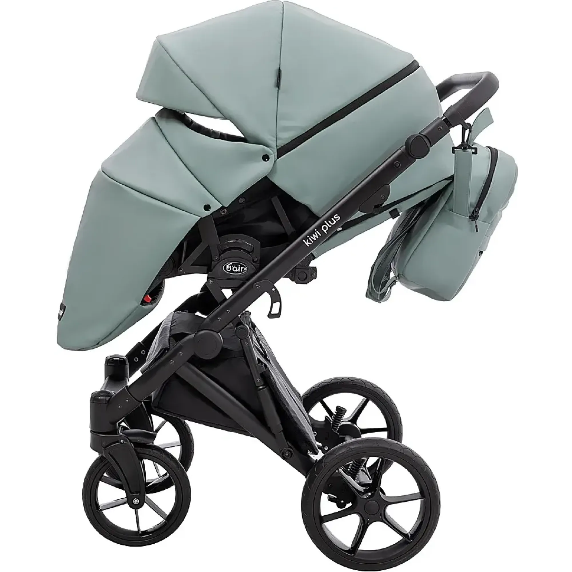 Коляска 2 в 1 Bair Kiwi Plus ECO BKP-26 нефрит