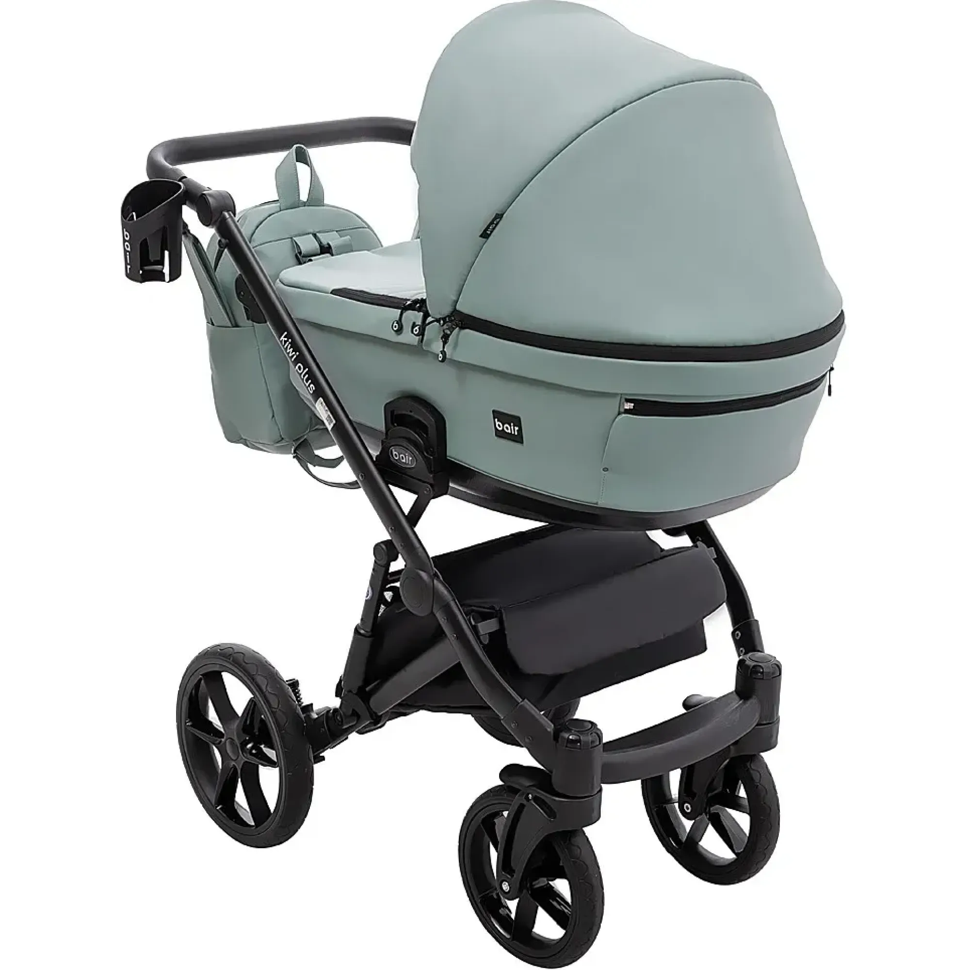Коляска 2 в 1 Bair Kiwi Plus ECO BKP-26 нефрит