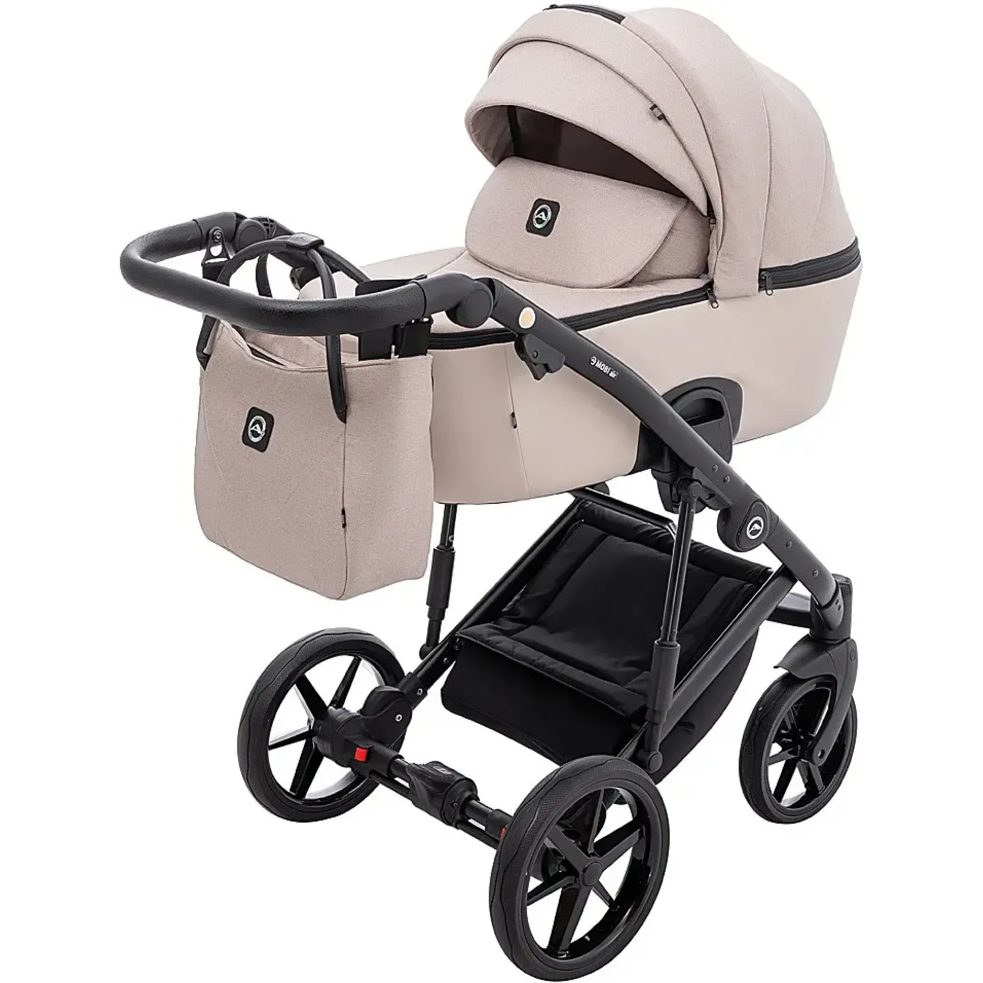 Коляска 2 в 1 Adamex Mobi Air Thermo New Lux PS-18 бежевий
