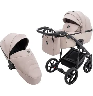 Коляска 2 в 1 Adamex Mobi Air Thermo New Lux PS-18 бежевий