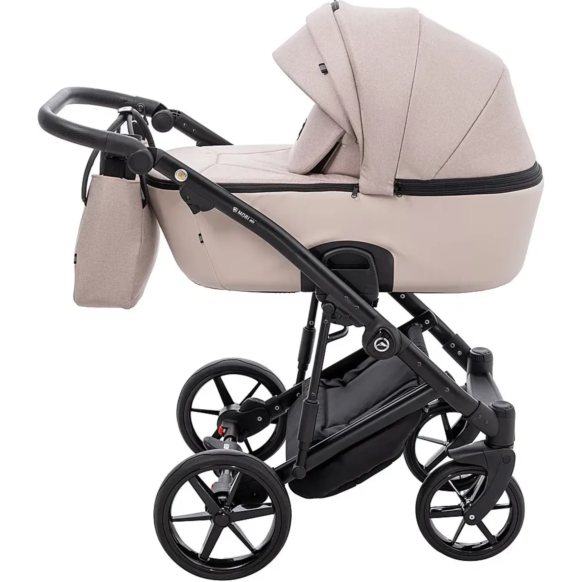 Коляска 2 в 1 Adamex Mobi Air Thermo New Lux PS-18 бежевий