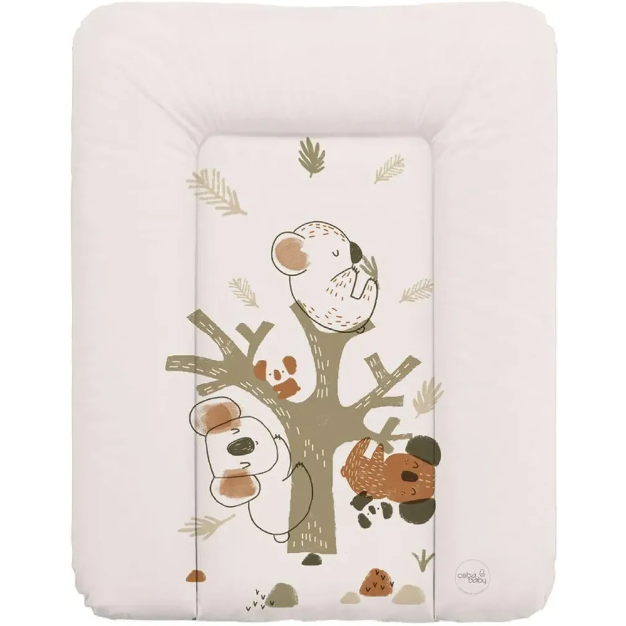 Повивальний матрац мʼякий Ceba Baby Soft changing mat small (50x70 cm) W-143-000-729 basic koala