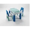 Комплект стіл та 2 стільці Tega Multifun 1+2 TI-011-173 turquoise / navy / grey (бірюзовий / синій / сірий)