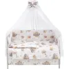 Дитяча постіль Babyroom Gold RG-08 білий (ведмедики на місяці)