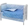 Дитяча постіль Babyroom Dream-05 блакитний (зірочки)