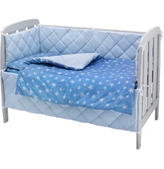 Дитяча постіль Babyroom Dream-05 блакитний (зірочки)