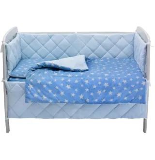 Дитяча постіль Babyroom Dream-05 блакитний (зірочки)