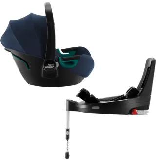 Автокрісло Britax-Romer Baby-Safe 3 i-Size Indigo Blue з платформою Flex Base iSense