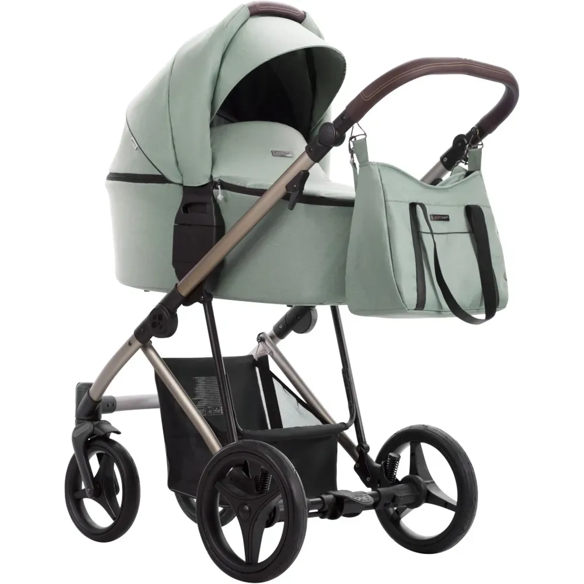 Коляска 2в1 Bebetto Flavio Premium Sand 03