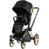 Прогулянкова коляска Cybex Priam JS Wings black