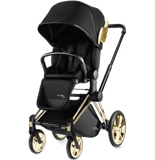 Прогулянкова коляска Cybex Priam JS Wings black