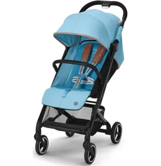 Прогулянкова коляска Cybex Beezy Beach Blue (з бампером) Прогулянкова коляска Cybex Beezy Beach Blue (з бампером)