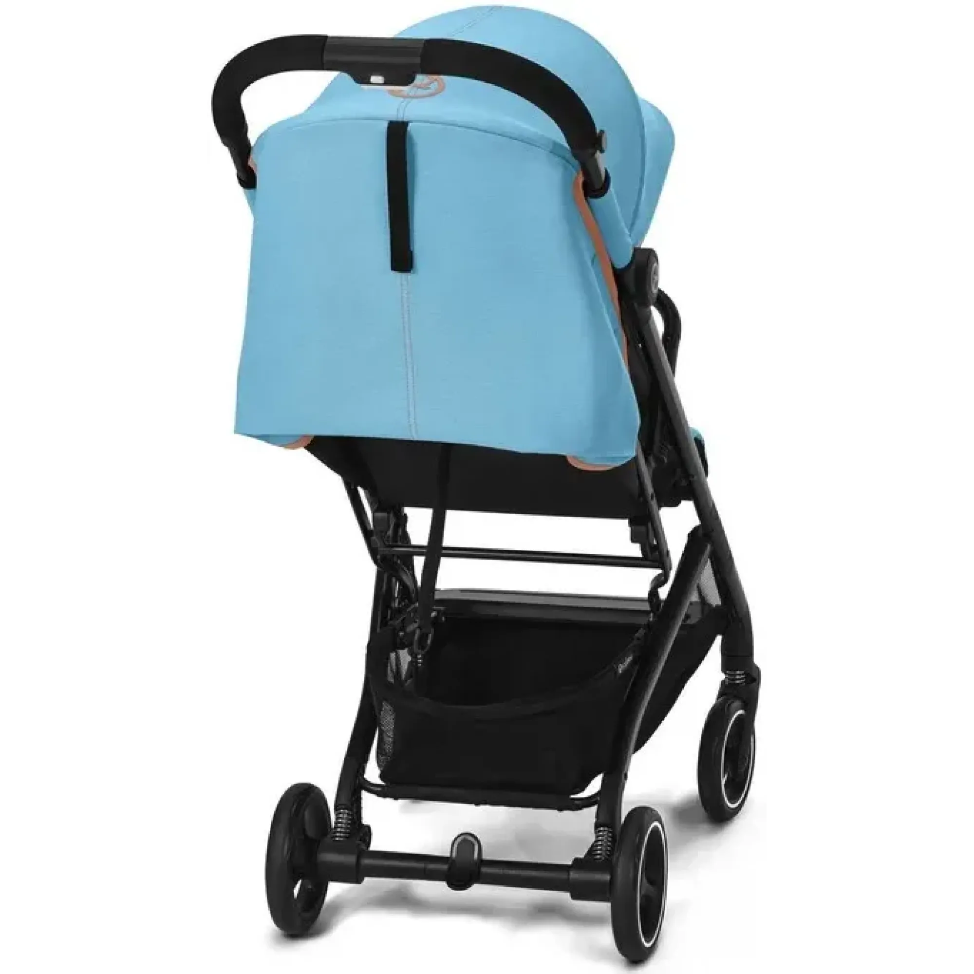 Прогулянкова коляска Cybex Beezy Beach Blue (з бампером)