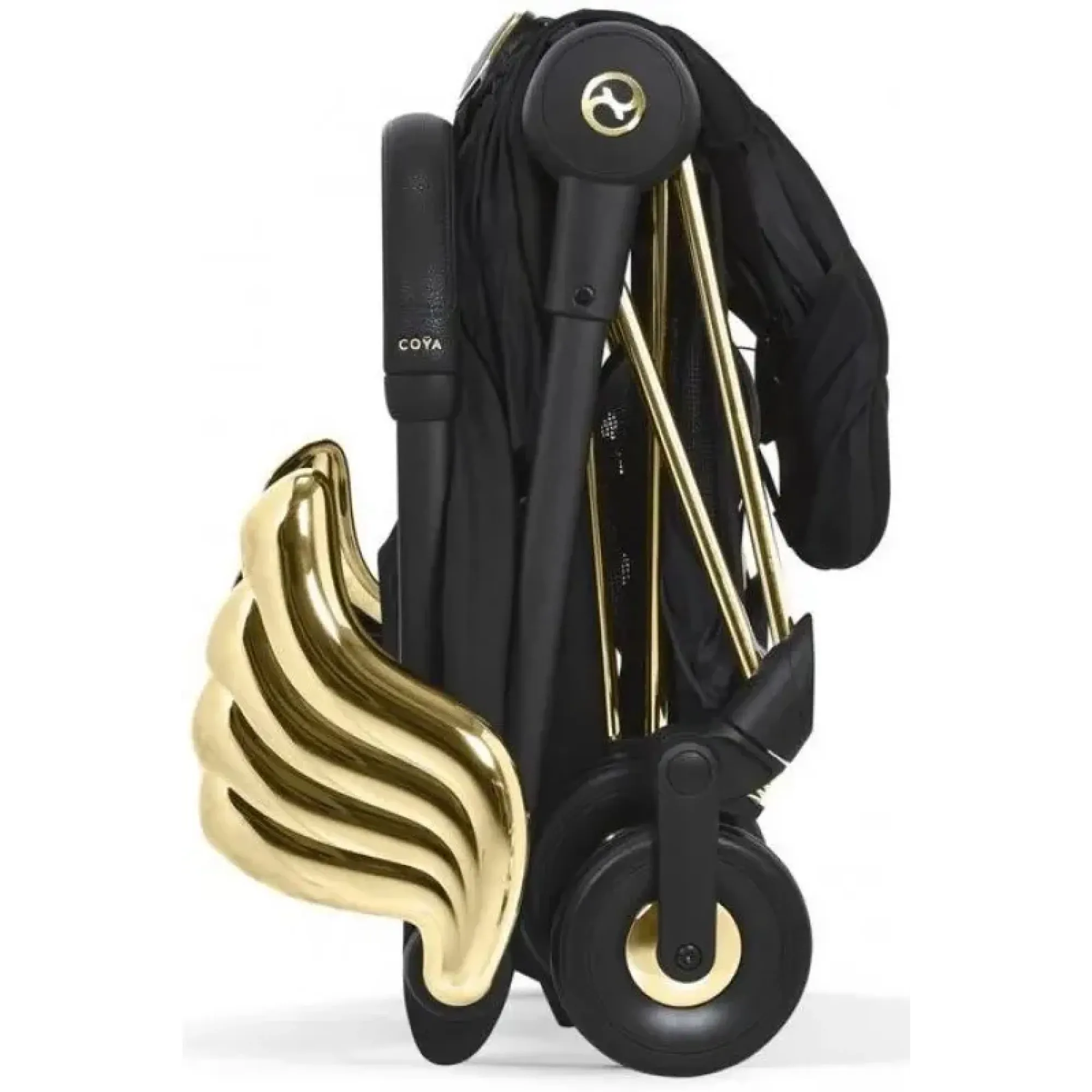 Прогулянкова коляска Cybex Coya by Jeremy Scott Wings (з бампером та дощовиком)