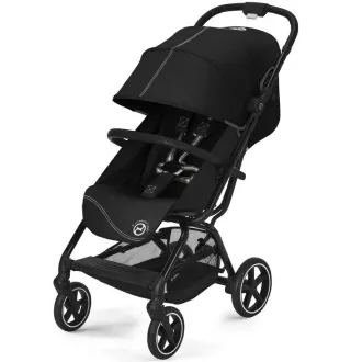 Прогулянкова коляска Cybex Eezy S+2 Moon Black (з бампером)