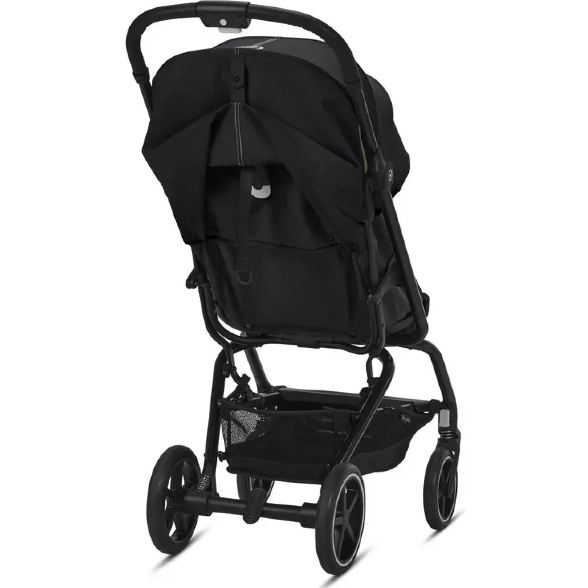 Прогулянкова коляска Cybex Eezy S+2 Moon Black (з бампером)