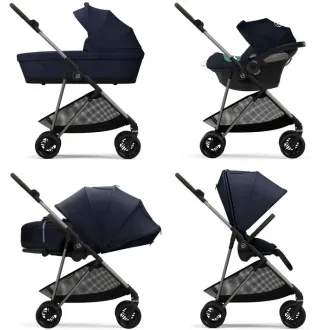 Прогулянкова коляска Cybex Melio Soho Grey