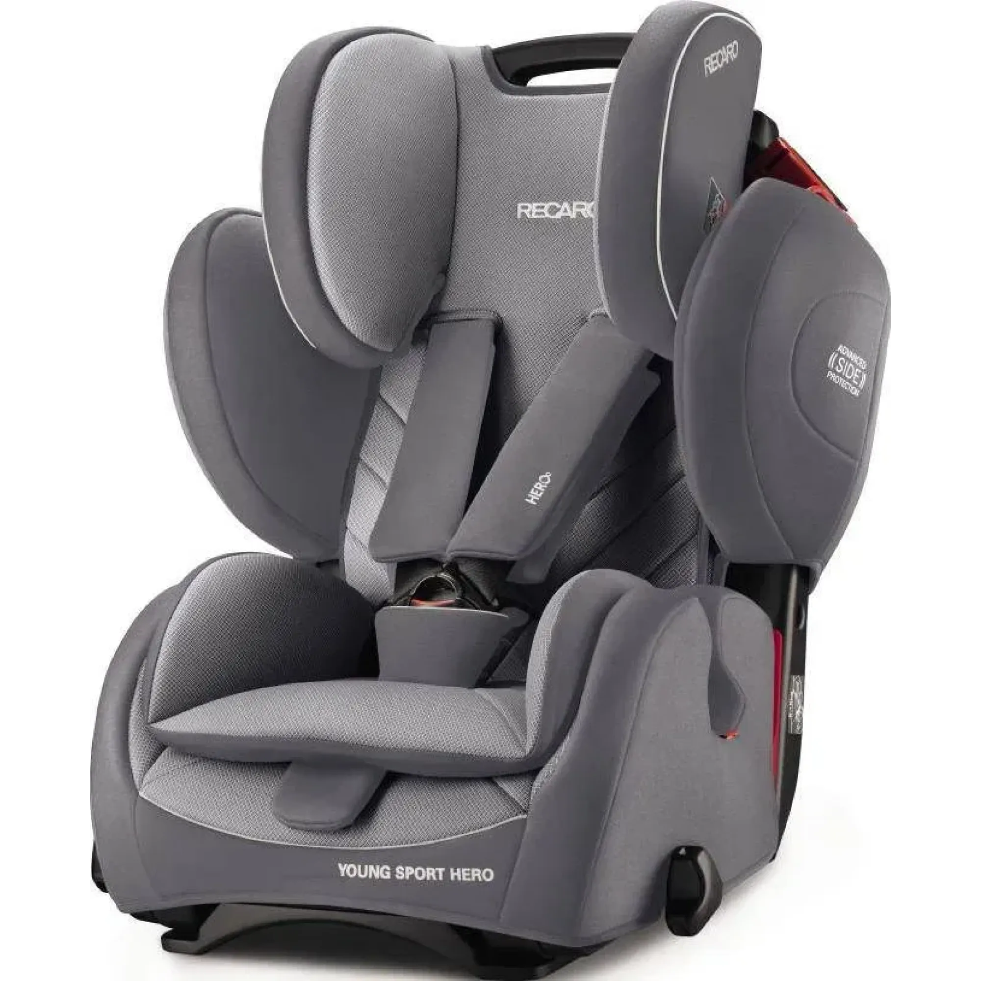 Автокрісло Recaro Young Sport Hero Aluminium Grey