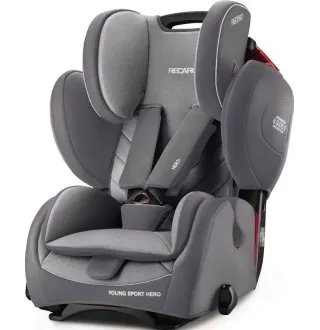 Автокрісло Recaro Young Sport Hero Aluminium Grey
