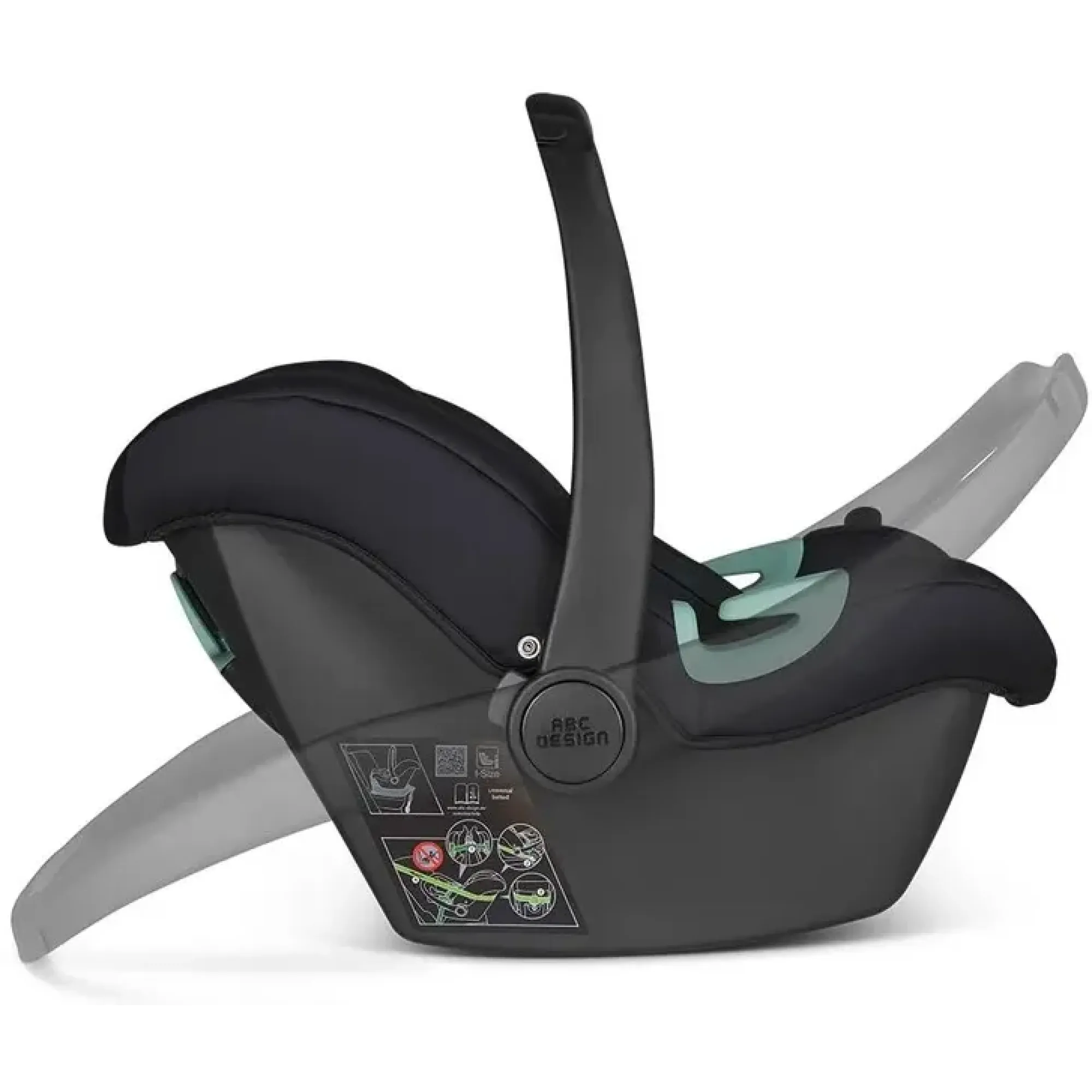 Автокрісло - переноска ABC Design Tulip Graphite Grey
