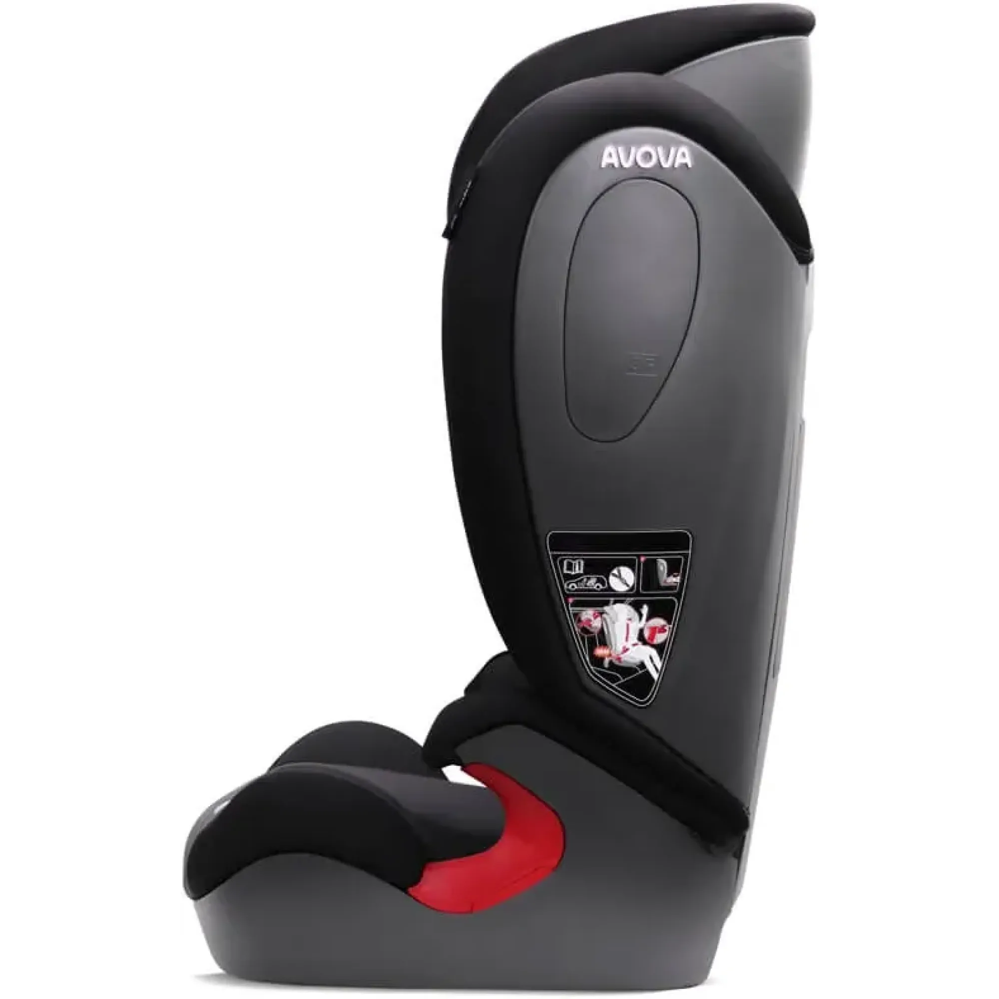 Автокрісло Avova Star i-Size Grey&Black