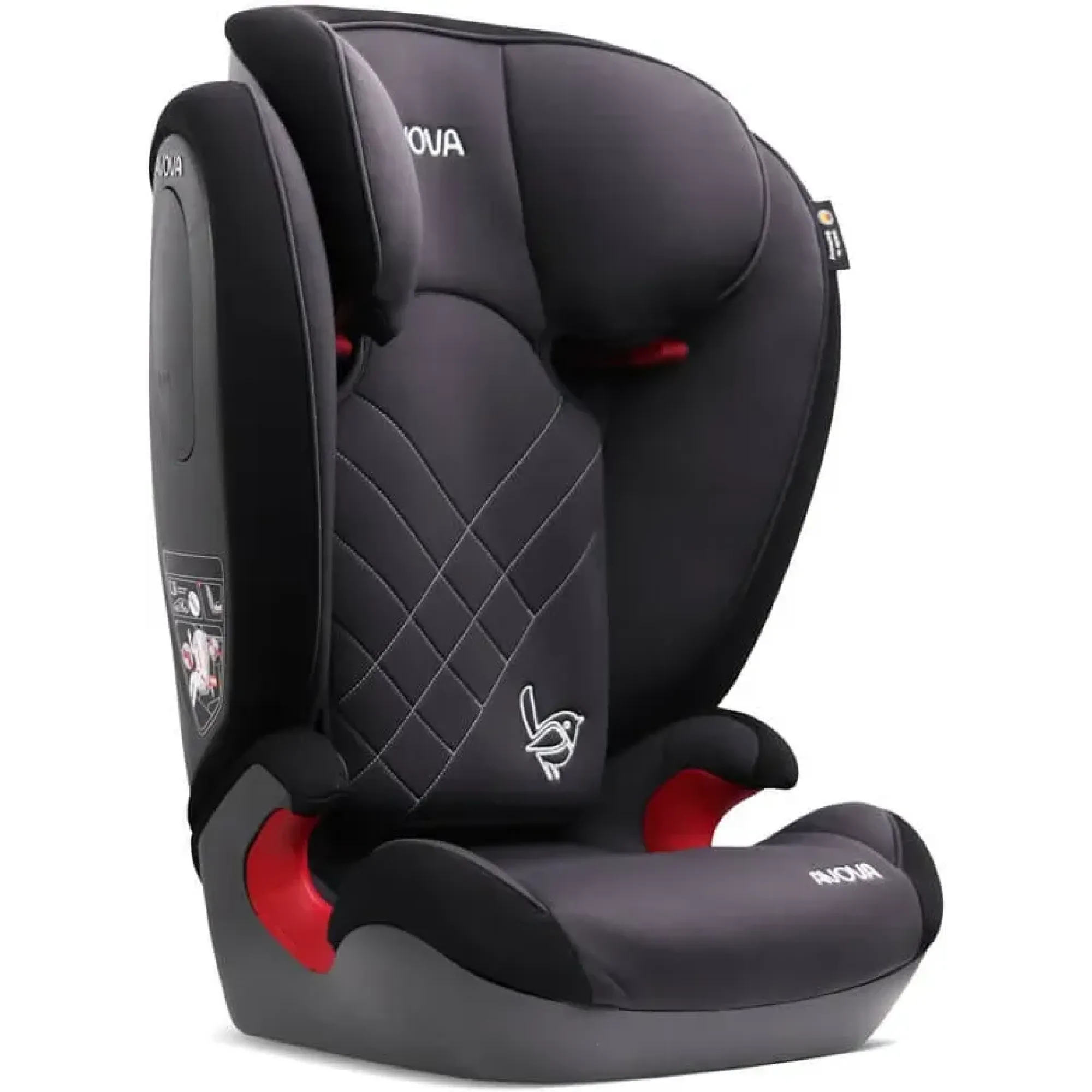 Автокрісло Avova Star i-Size Grey&Black