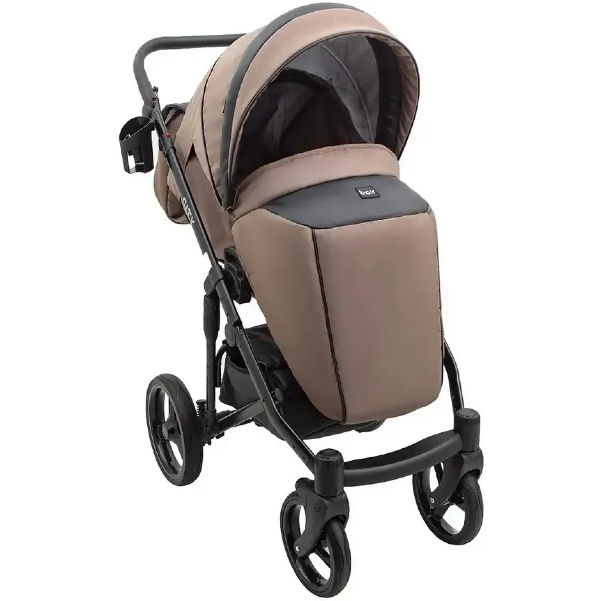 Коляска 2в1 Bair City Soft 273 Капучино