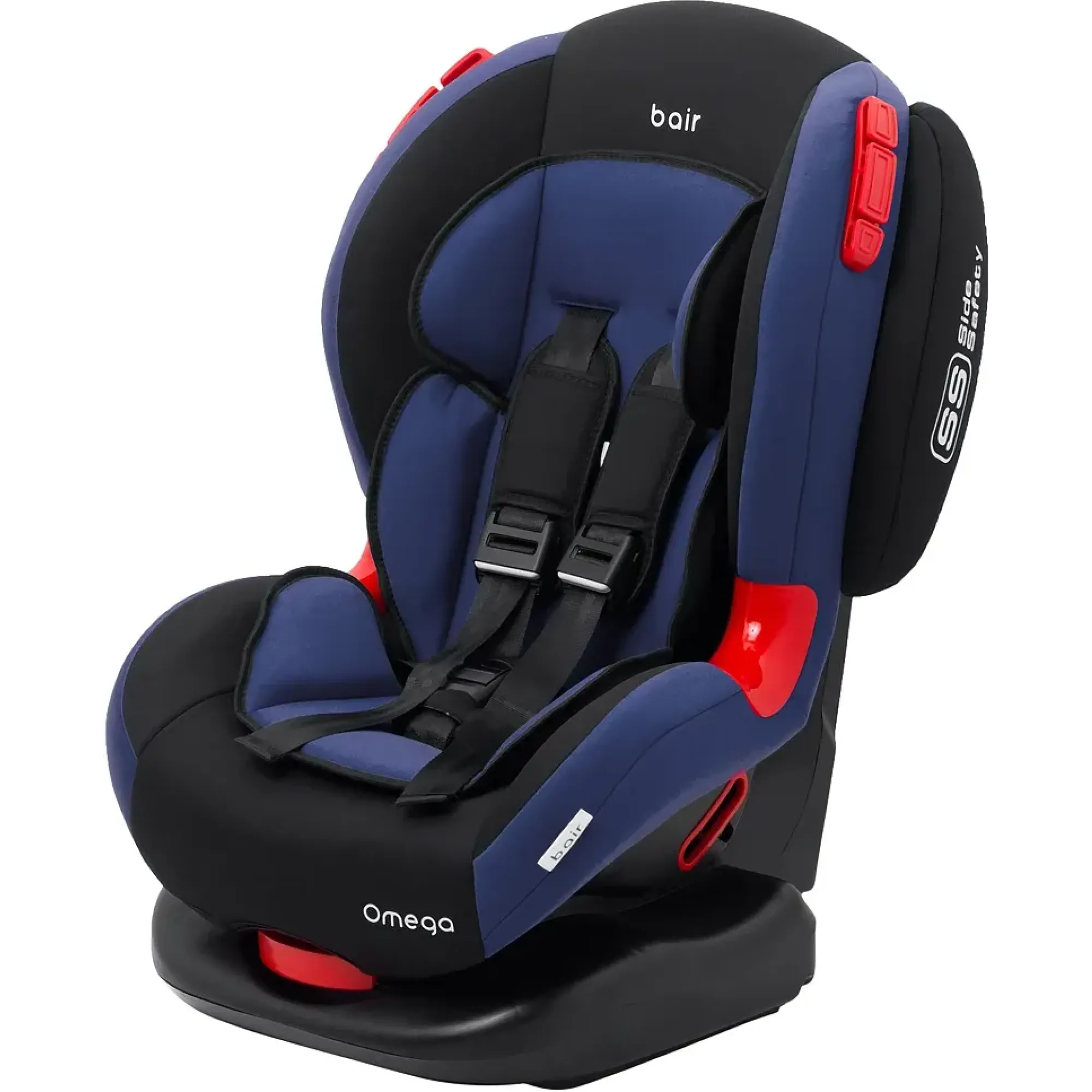 Автокресло Bair Omega DO2437 Черный / Индиго