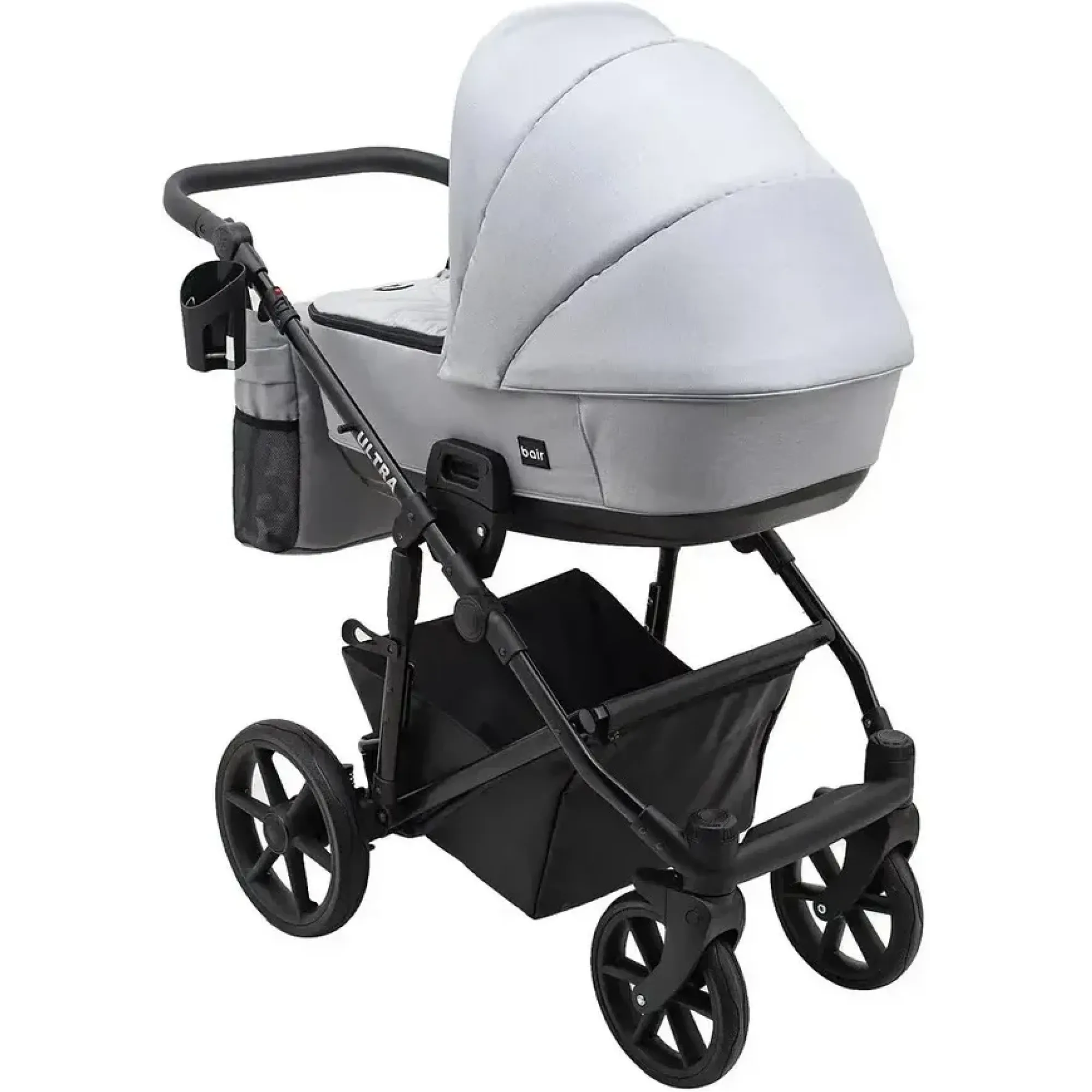 Коляска 2в1 Bair Ultra Soft U-218 Сірий