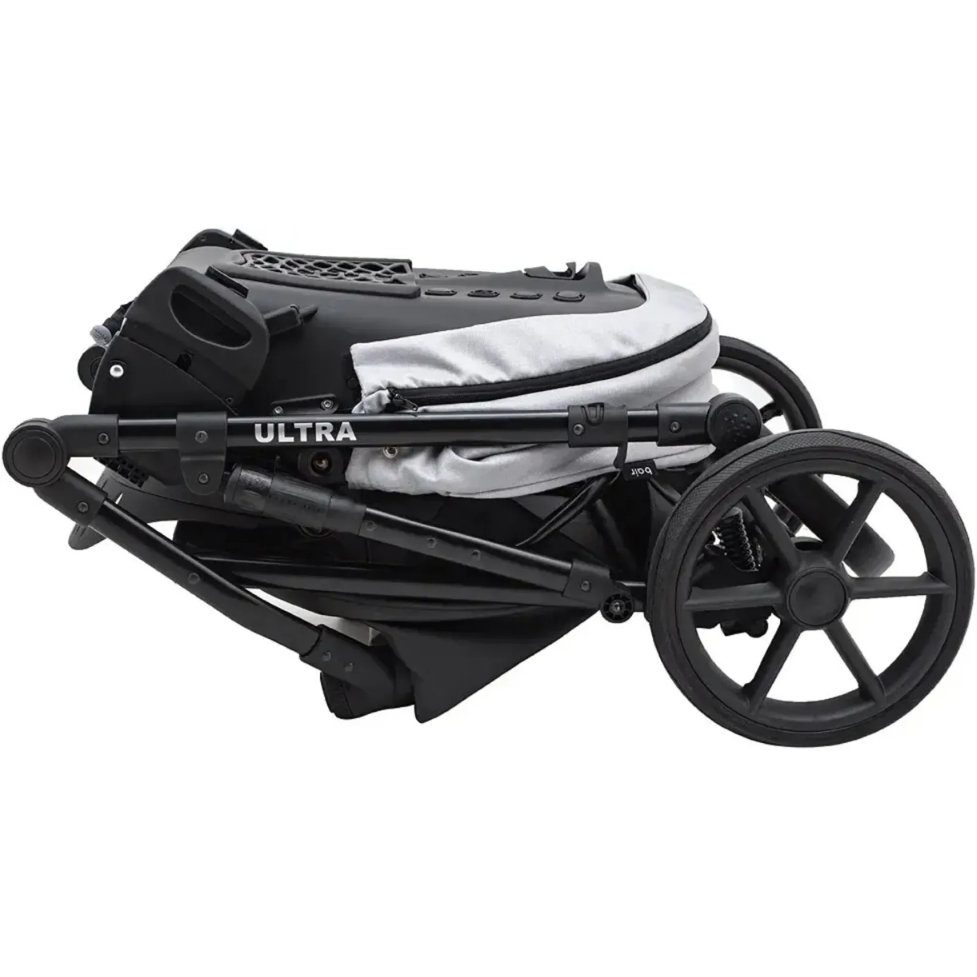 Коляска 2в1 Bair Ultra Soft U-218 Сірий
