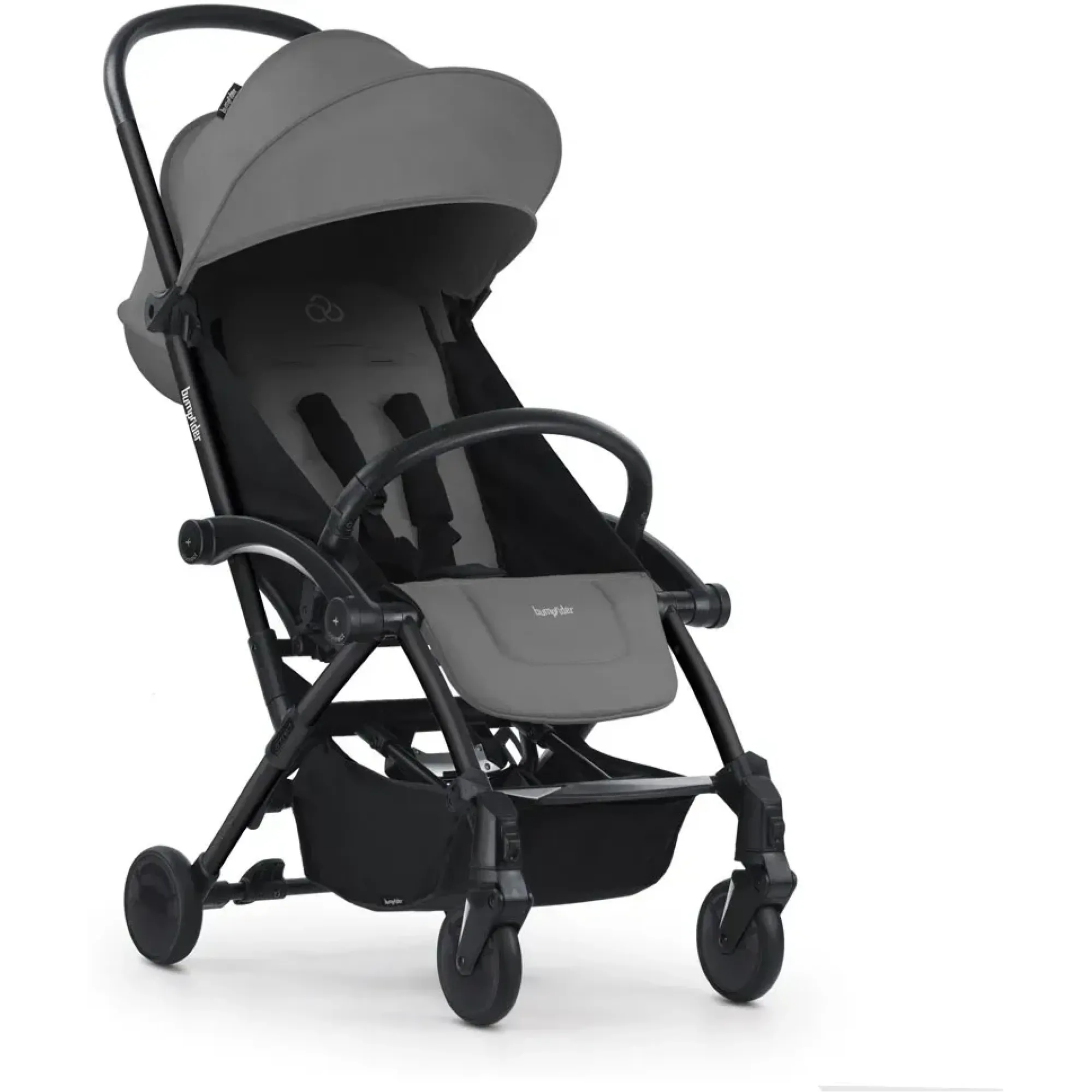 Коляска прогулянкова Bumprider Connect3 Black-Grey