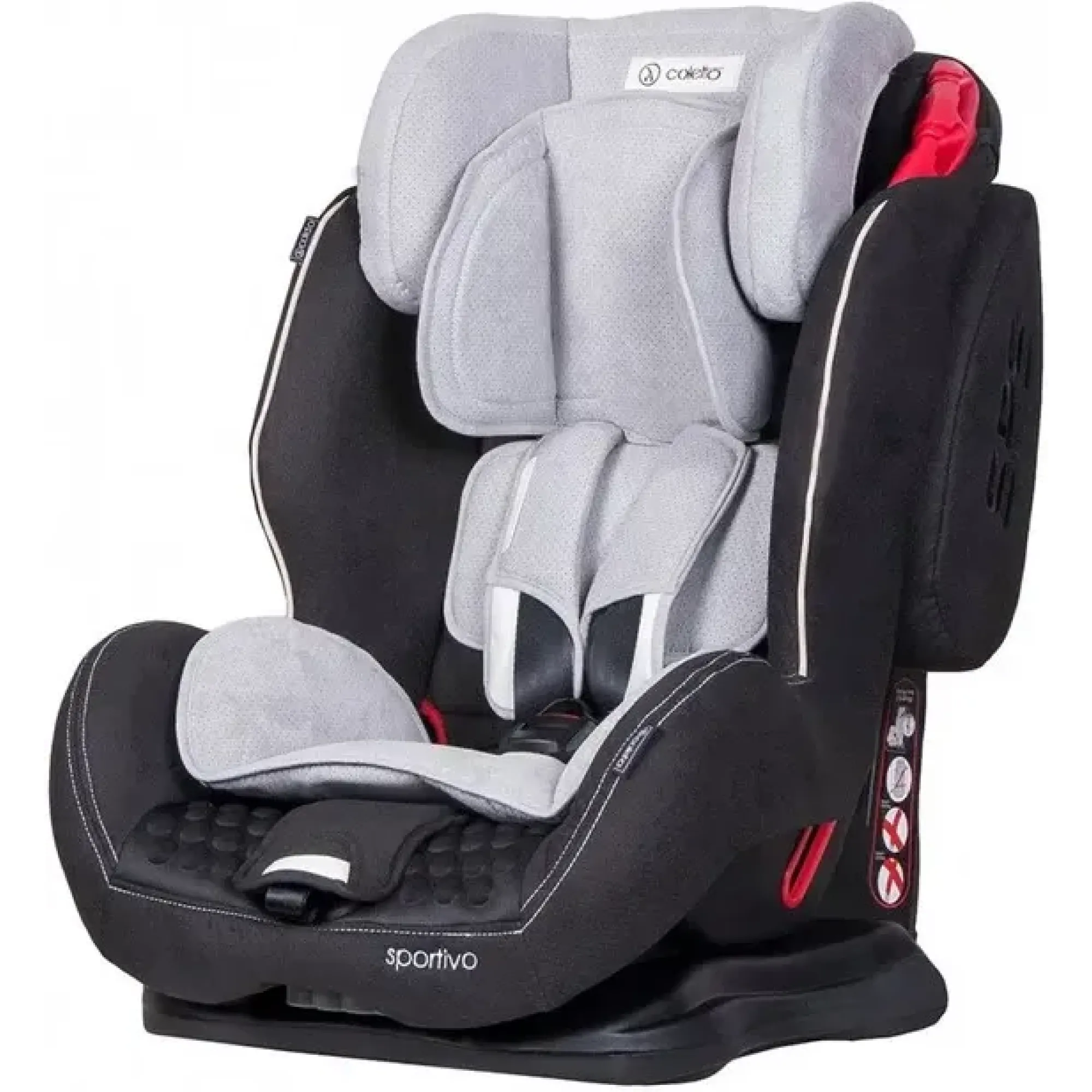 Автокрісло Coletto Sportivo Grey/Black