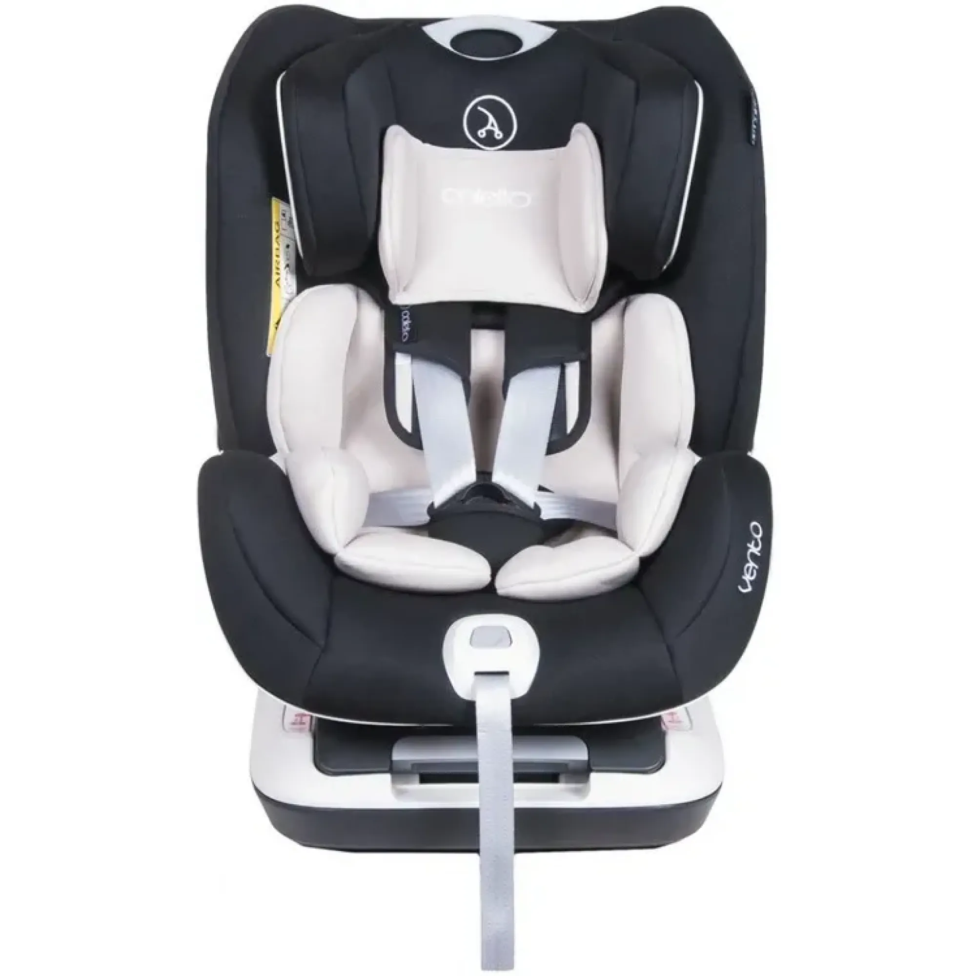 Автокрісло Coletto Vento Isofix Black (чорне)