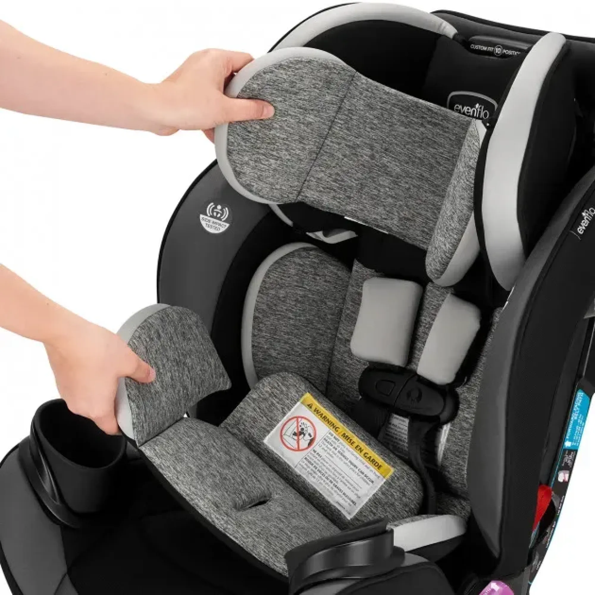 Автокрісло Evenflo Gold EveryStage DLX Moonstone з системою SensorSafe та автодотягуванням ременів