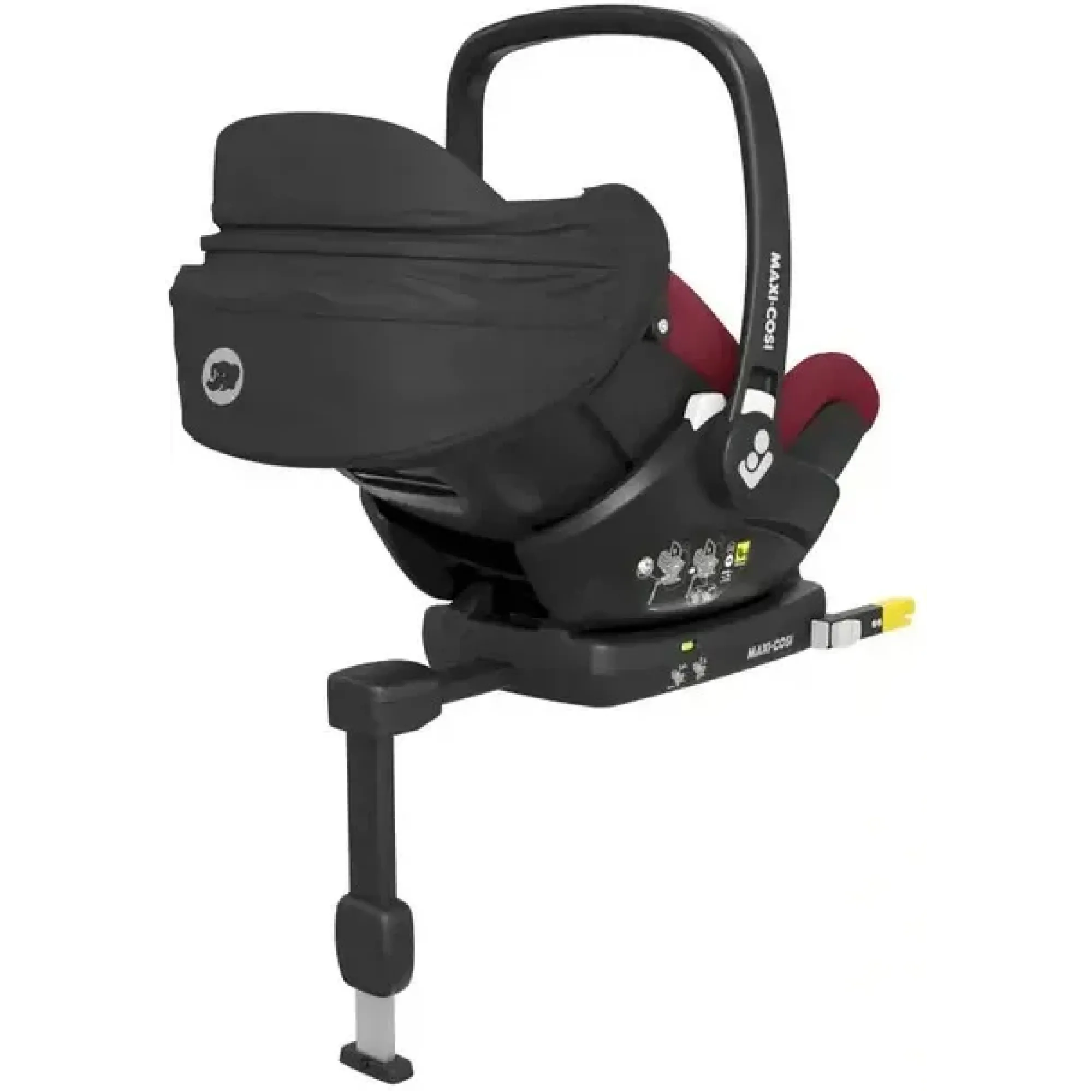Автокрісло Maxi-Cosi Marble Essential Red з базою Marble Base