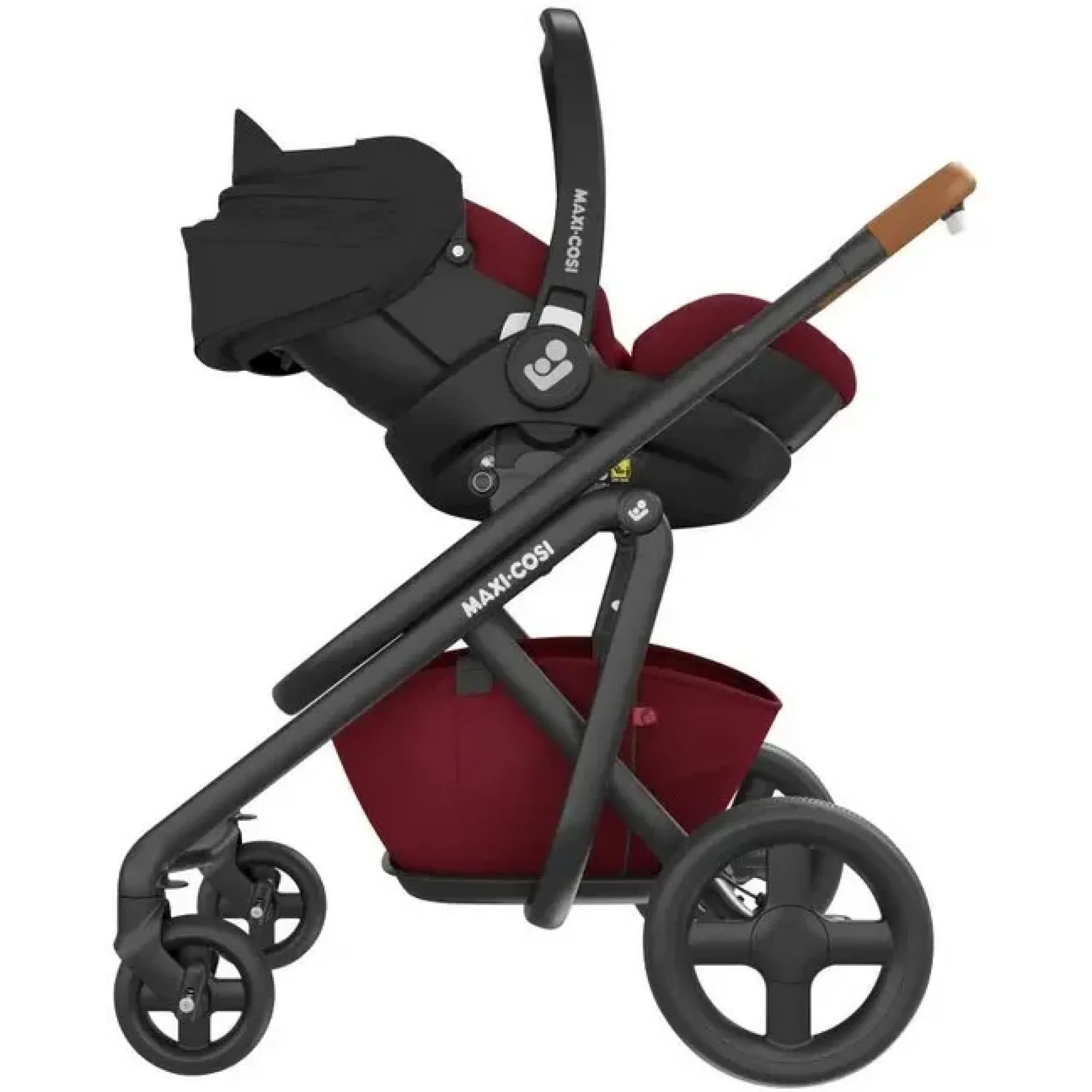Автокрісло Maxi-Cosi Marble Essential Red з базою Marble Base