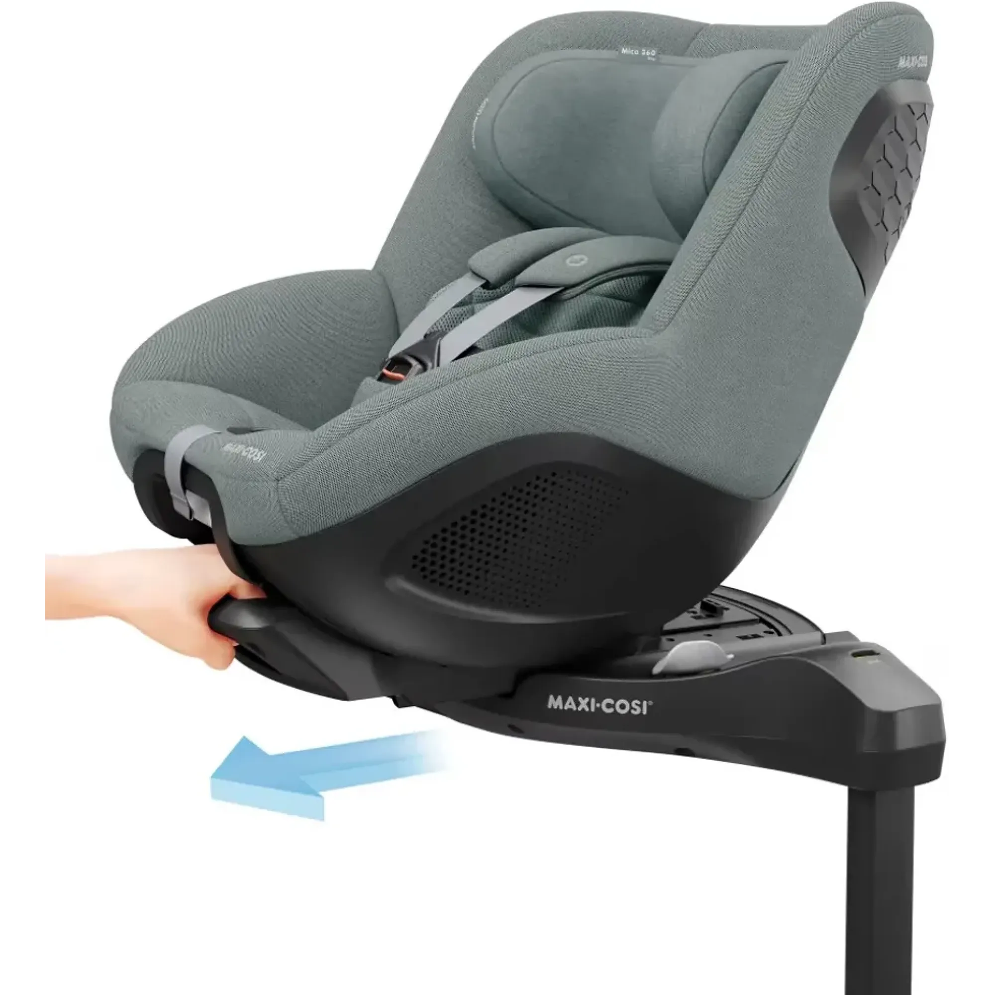 Автокрісло Maxi-Cosi Mica 360 Pro i-Size Authentic Grey