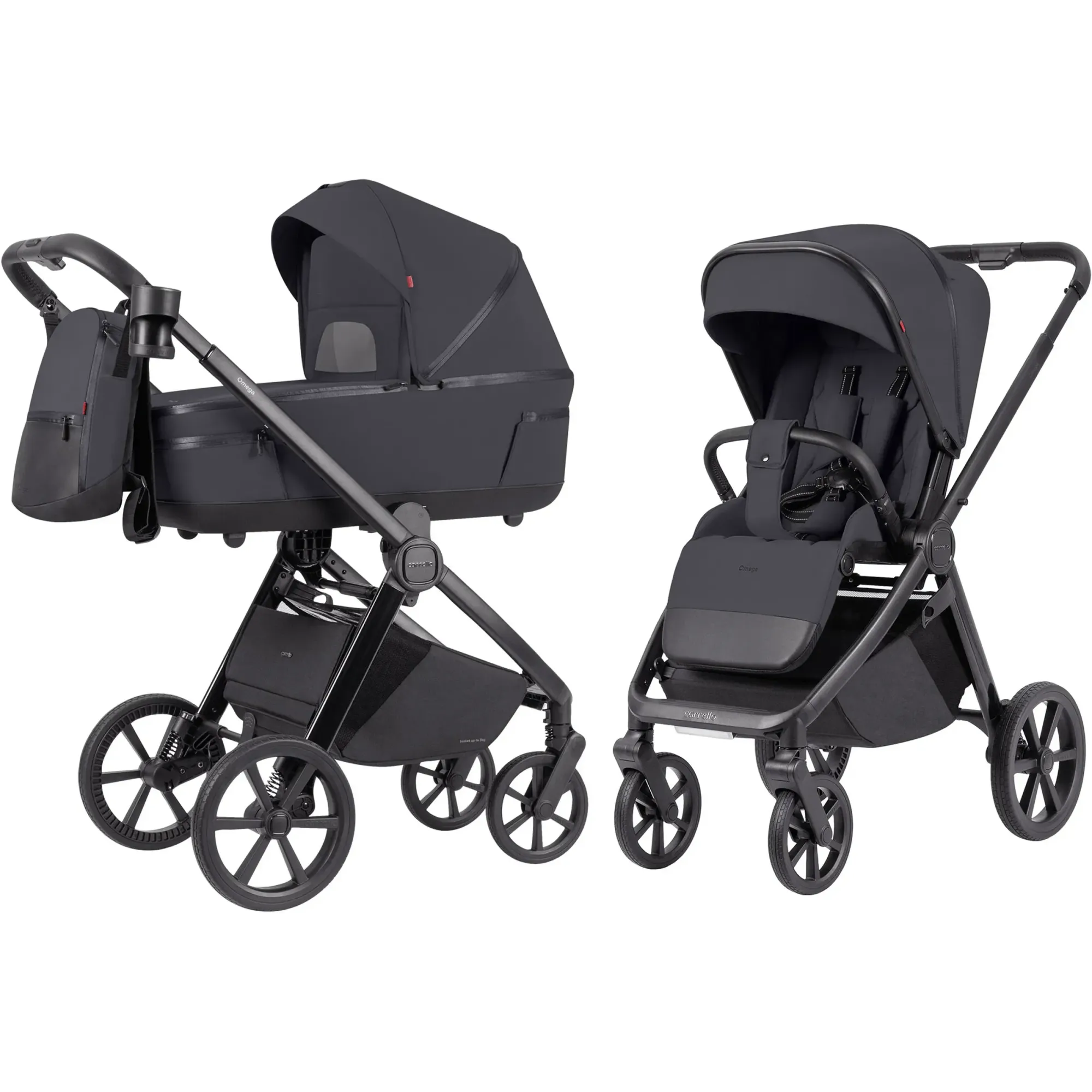 Коляска універсальна 2в1 Carrello Omega CRL-6540 Meteor Grey