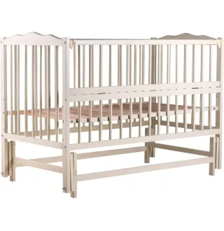 Ліжко Babyroom Веселка DVMO-2 маятник, відкидний бік бук слонова кістка