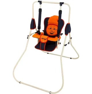 Гойдалка Babyroom Casper графіт / помаранчевий