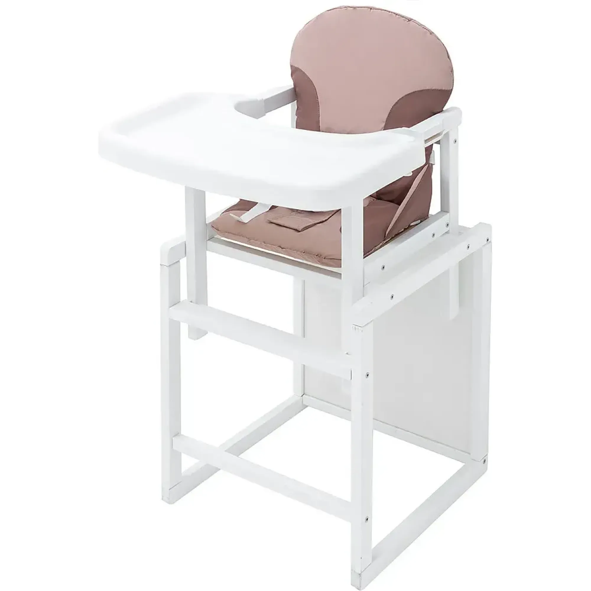 Стільчик-трансформер Babyroom Поні-240 білий капучино / шоколад