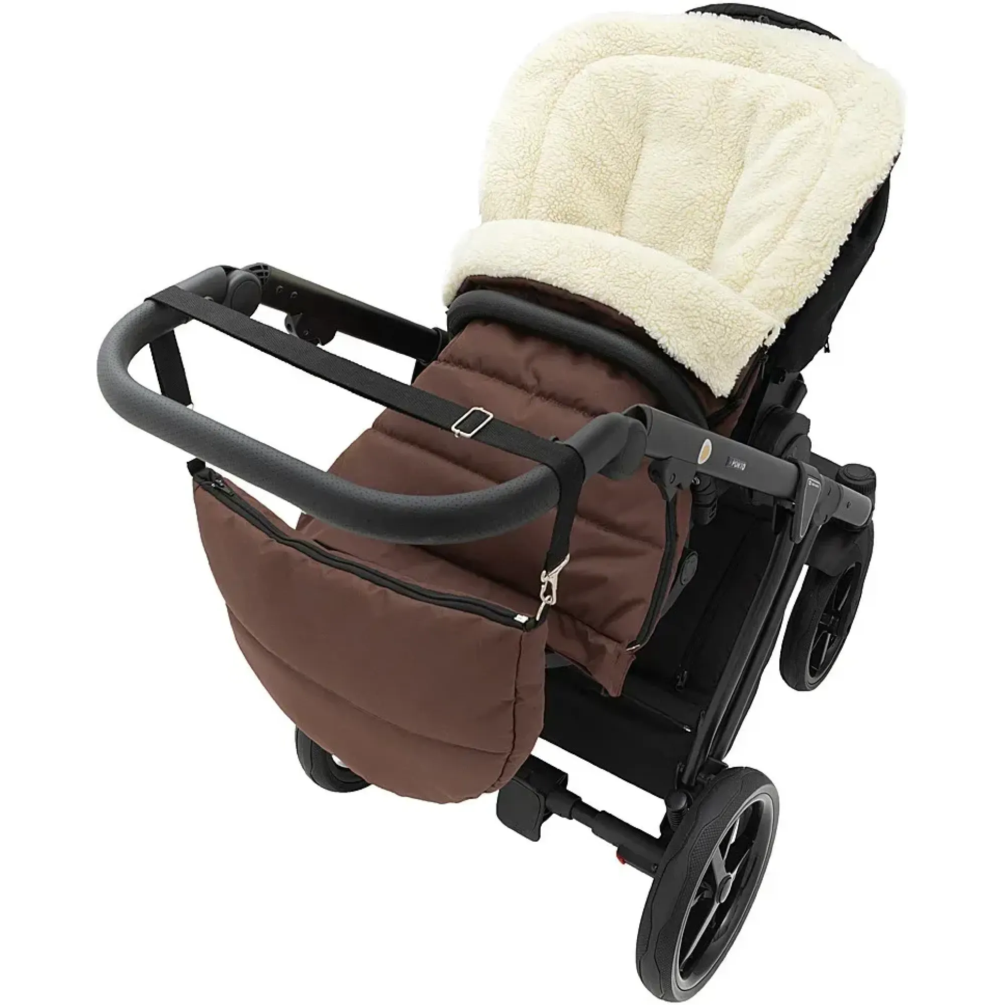 Зимовий конверт Babyroom Wool N-20 chocolate шоколад