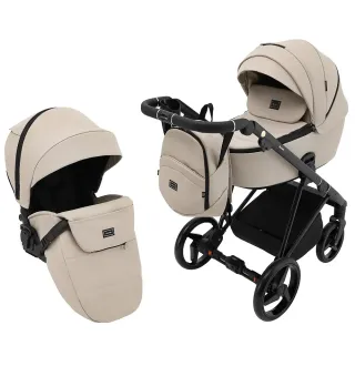 Коляска 2 в 1 Adamex Blanc Eco SA-7 лате