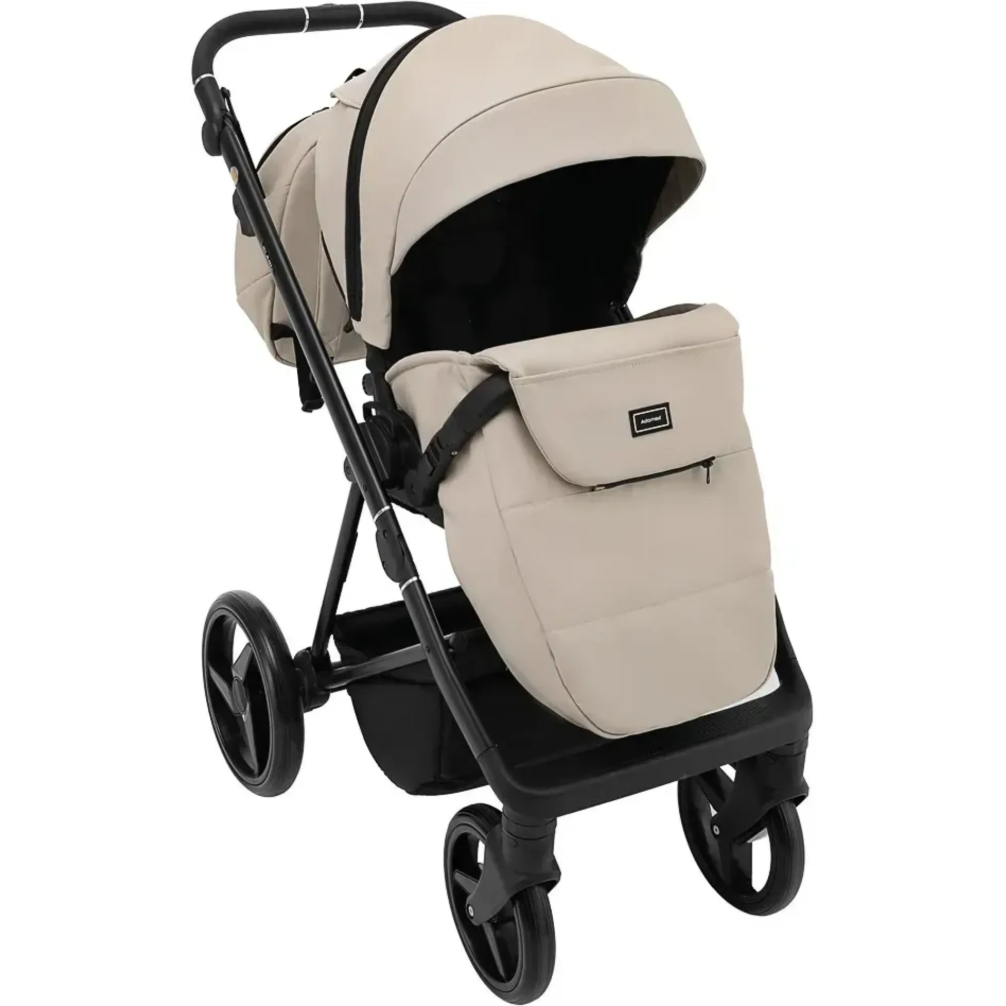 Коляска 2 в 1 Adamex Blanc Eco SA-7 лате