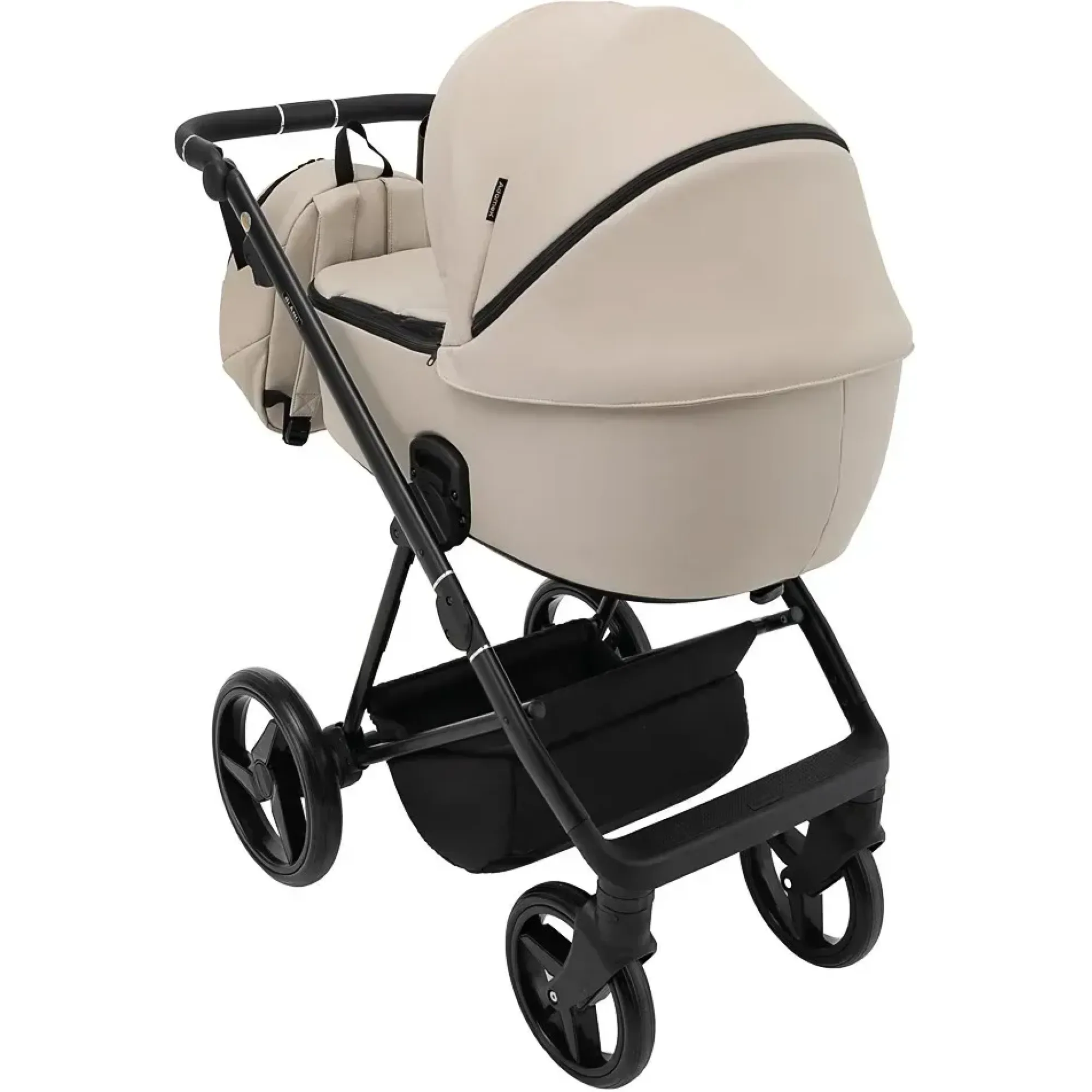 Коляска 2 в 1 Adamex Blanc Eco SA-7 лате