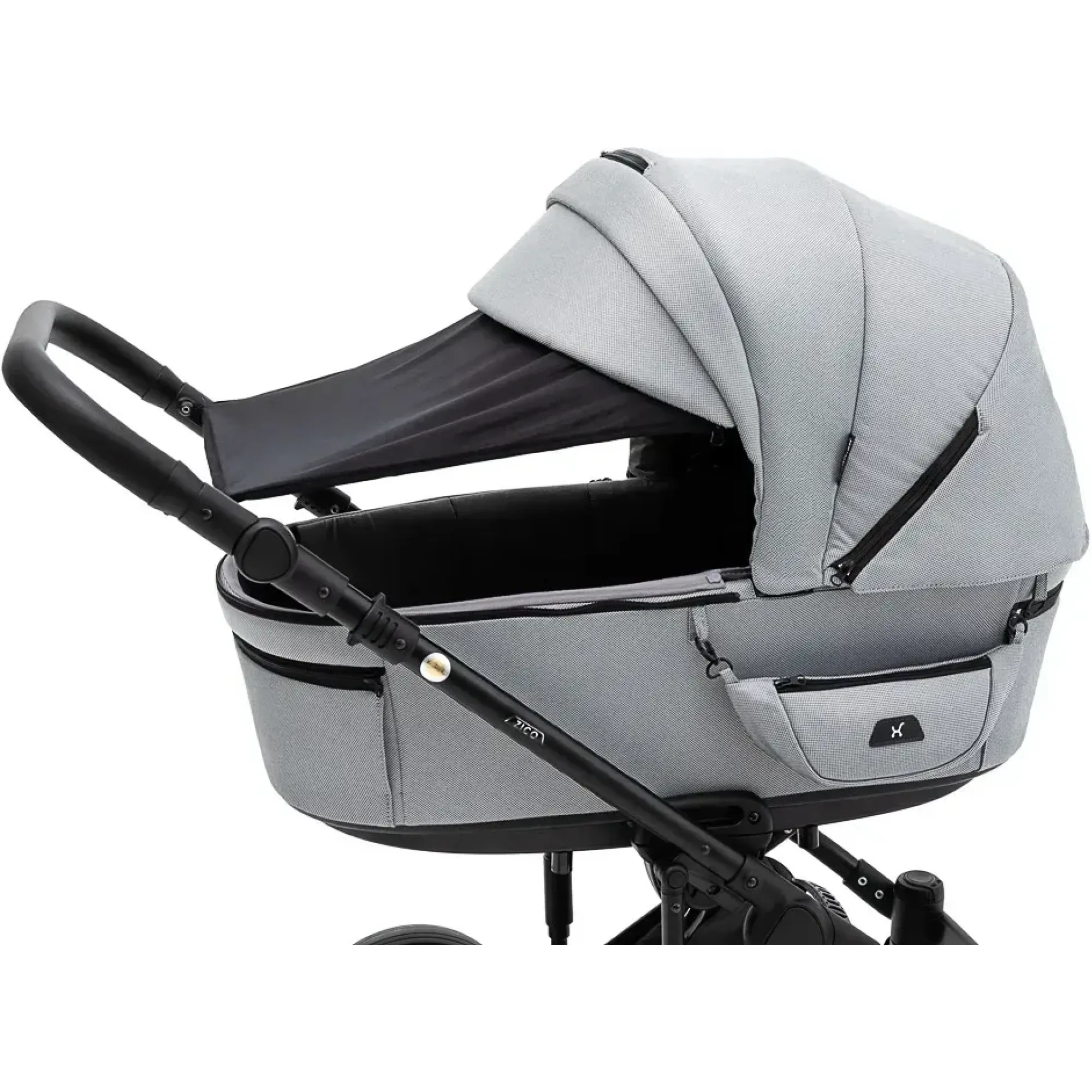 Коляска 2 в 1 Adamex Zico Tip TK-83 сірий