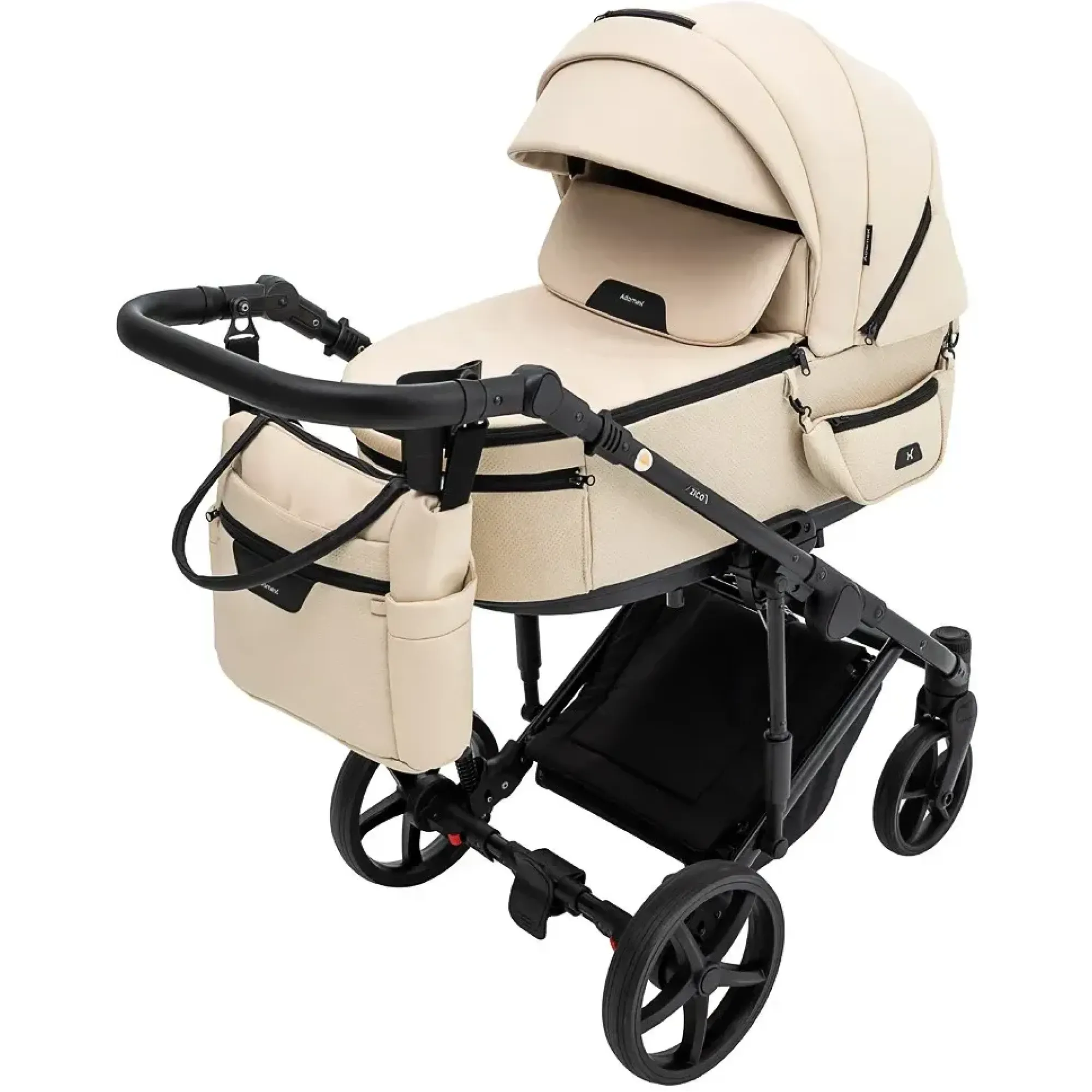Коляска 2 в 1 Adamex Zico Eco Sa-8 бежевий